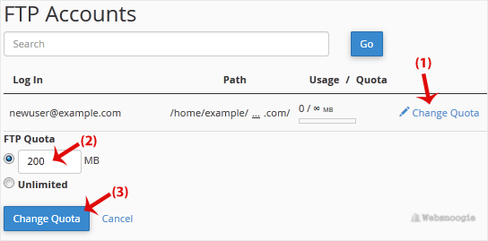 A great  example: cPanel image from our Omaha web design and SEO company