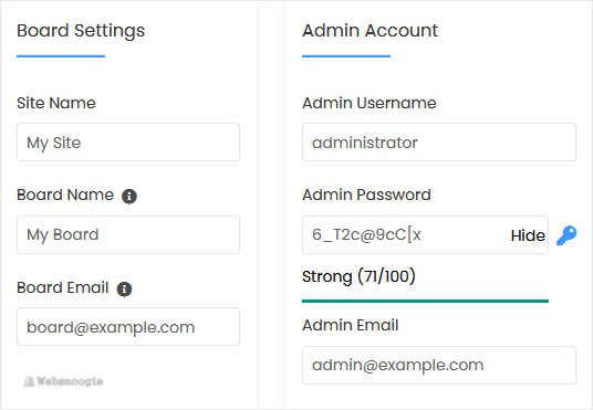 A great  example: cPanel image from our Omaha web design and SEO company