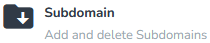 Showing an image of using a subdomain from our Omaha hosting company