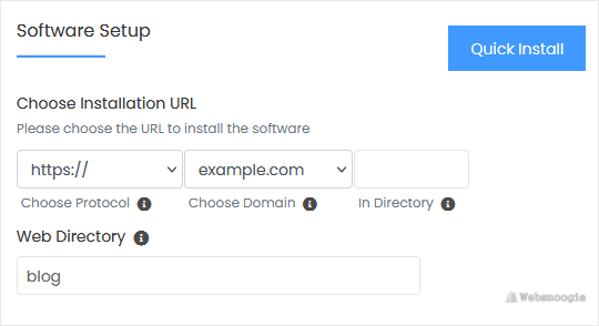 A great  example: cPanel image from our Omaha web design and SEO company