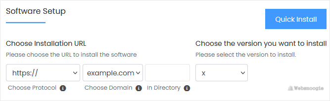 A great  example: cPanel image from our Omaha web design and SEO company