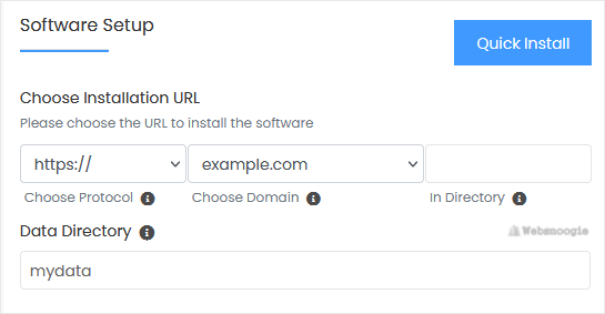 A great  example: cPanel image from our Omaha web design and SEO company
