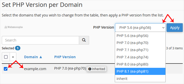 A great  example: cPanel image from our Omaha web design and SEO company