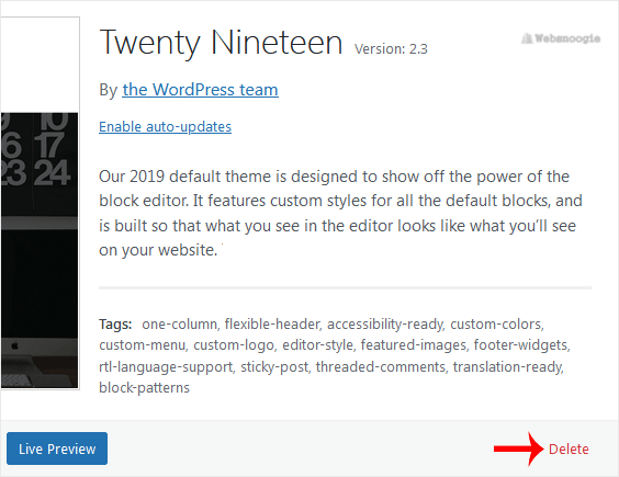 Using and changing Wordpress image from Our SEO and Omaha hosting company