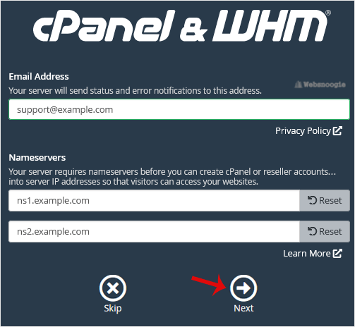 A great  example: cPanel image from our Omaha web design and SEO company
