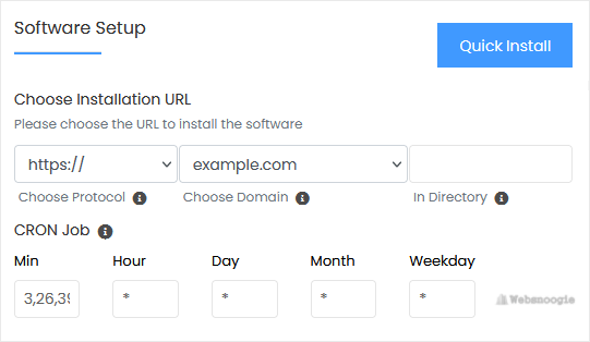 A great  example: cPanel image from our Omaha web design and SEO company