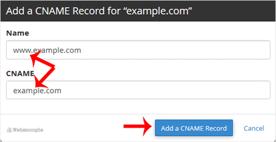 A great example: cPanel image from our Omaha web design and SEO company