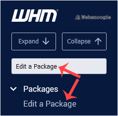 A WHM image created by Websnoogie, LLC, Omaha web hosting