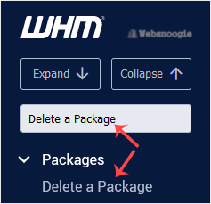 A WHM image created by Websnoogie, LLC, Omaha web hosting