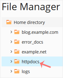 A good example of an image about using the file manager by our Omaha web hosting company