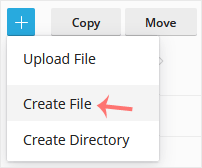 A good example of an image about using the file manager by our Omaha web hosting company