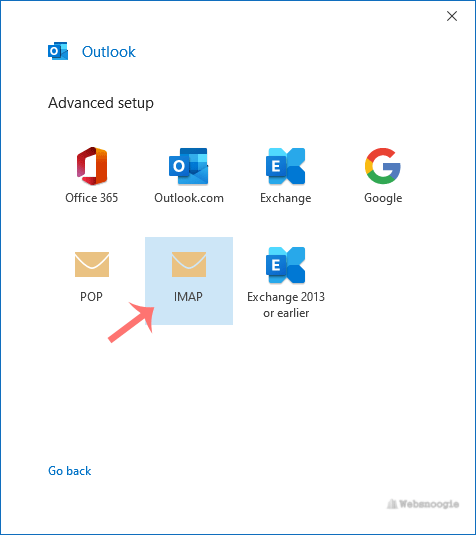 Here is an image of email from our Omaha web design and web hosting company