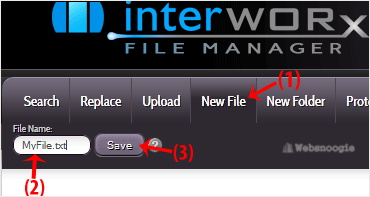 A good example of an image about using the file manager by our Omaha web hosting company